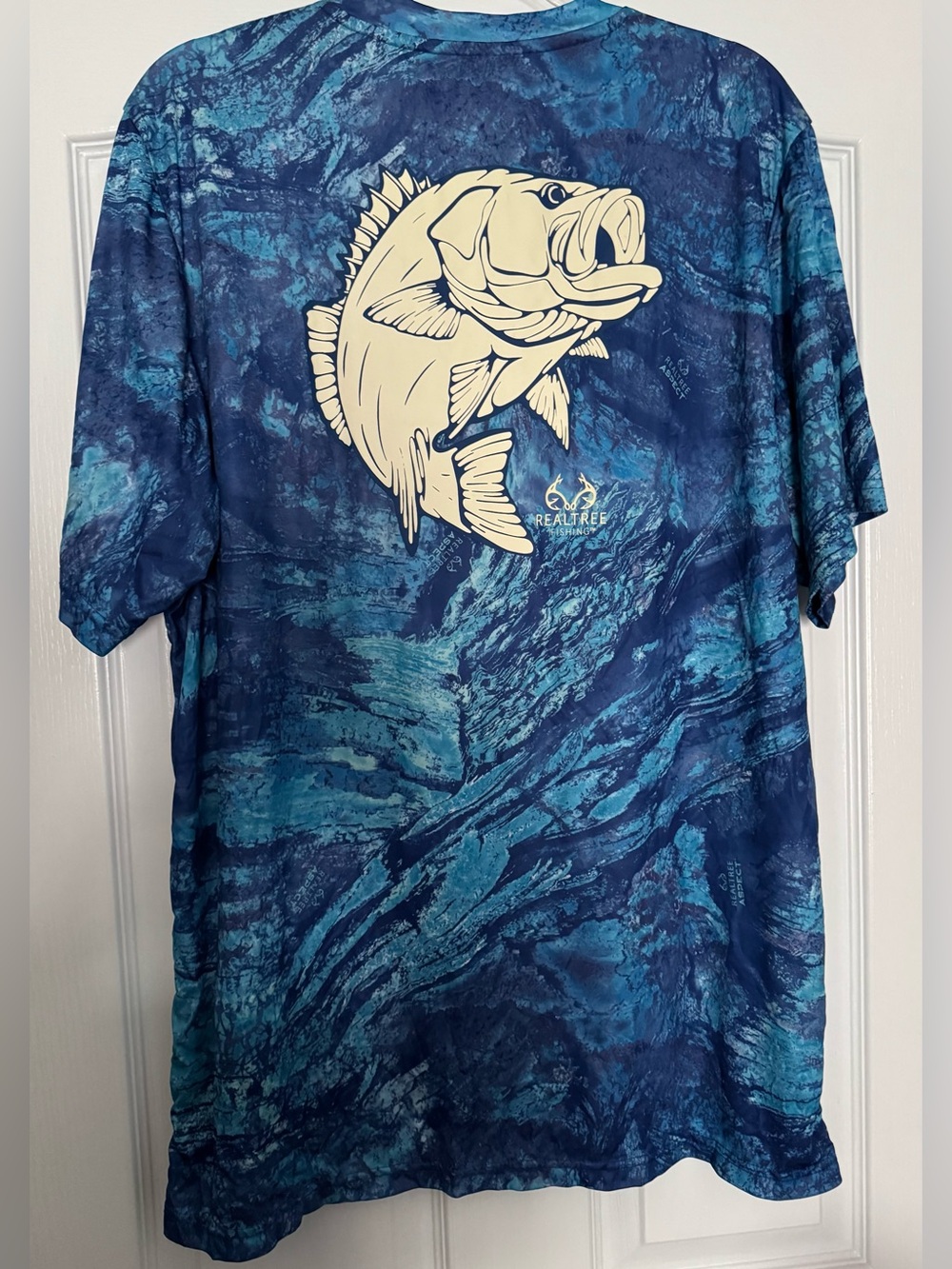 Men’s Realtree Aspect Fishing Short Sleeve Performance Shirt XXL